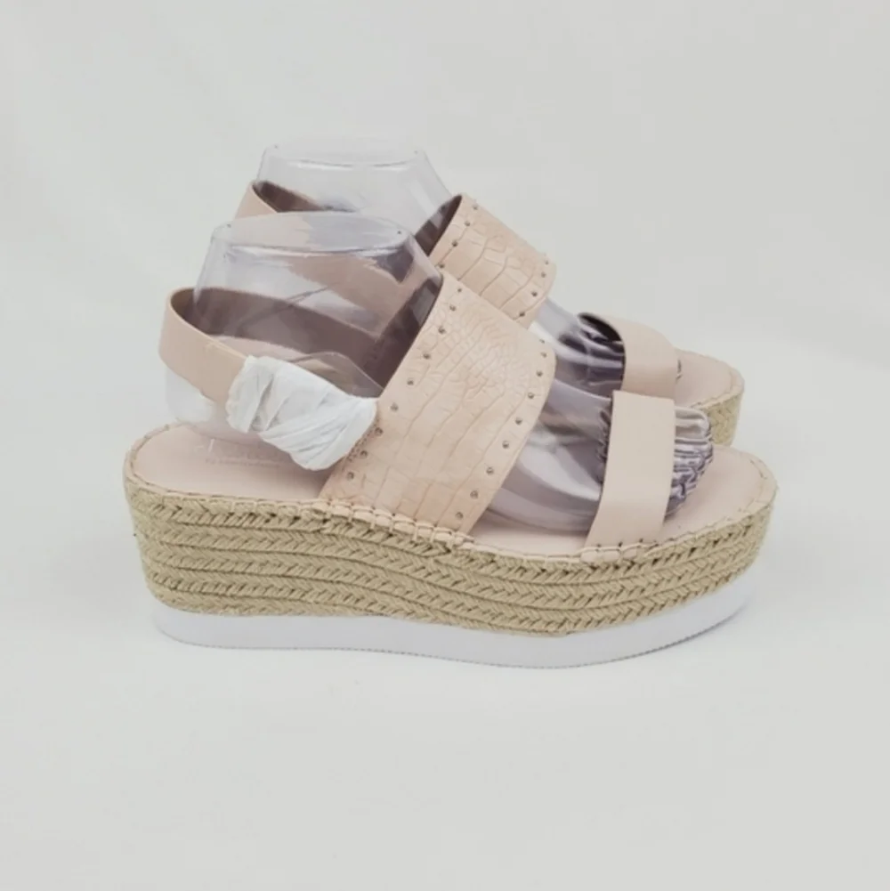 Charles by Charles David scale espadrille platform sandals